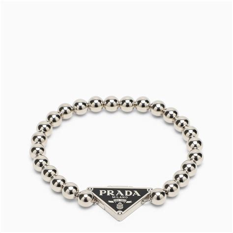 bracciale argento prada|Bracciali PRADA da Donna .